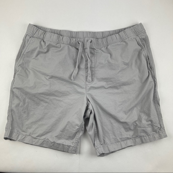 free assembly Pants - Free Assembly Shorts Womens XL Gray Drawstring Pockets